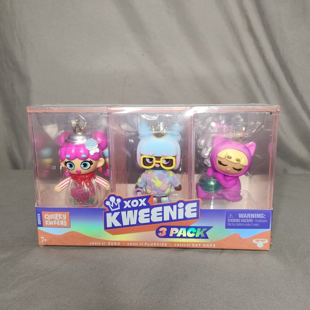 XOX KWEENIE 3 Pack QUIRKY KWEENS
